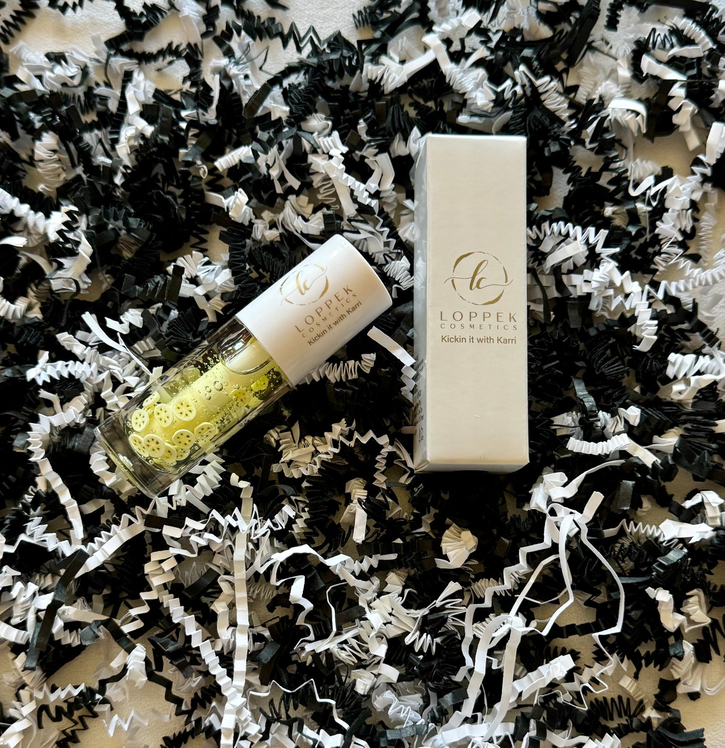 Kickin it with Karri Banana lip oil