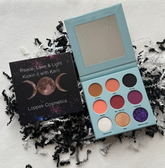 Kickin it with Karri Peace, Love & Light Palette