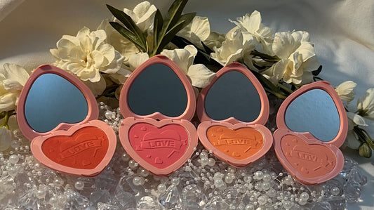 Silky-Soft Heart Shape Powder Blush