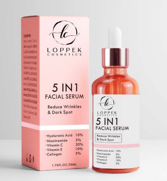 Loppek Cosmetics 5 in 1 Face Serum
