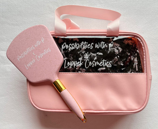 Makeup Bag and Mirror Collaboration with Possibilities with P!!