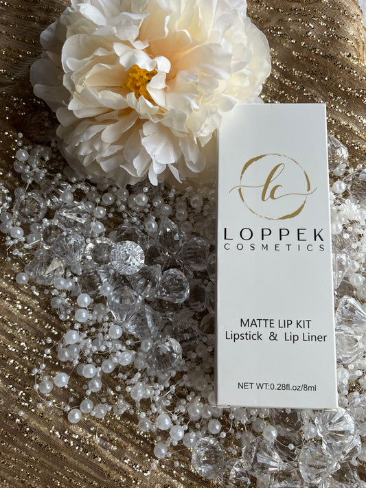 Loppek Cosmetics Matte Lip Kit