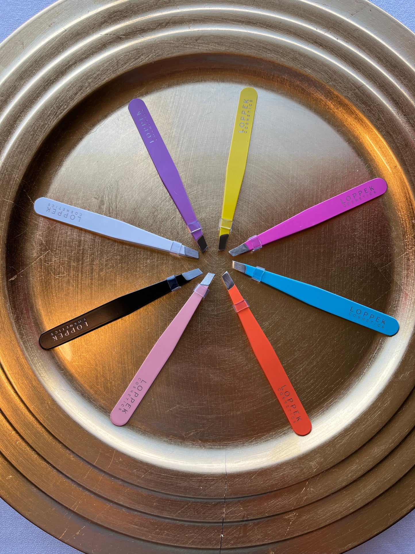 Slant Tweezer Multiple Colors